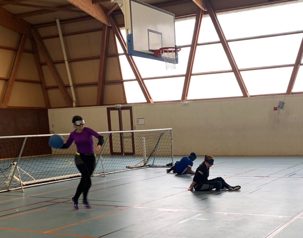 Joueuses de Goalball